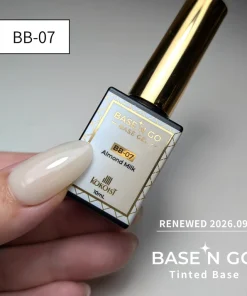 KOKOIST BASE'N GO Tinted Base Gel BB-07 Almond Milk 10ml