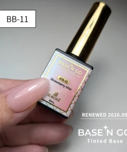 KOKOIST BASE'N GO Tinted Base Gel BB-11 Strawberry Mist 10ml